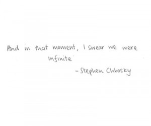 cute, infinite, love, lovely, message, quotes, stephen shbosky, text ...