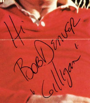 Photo Signed And Dated Bob...