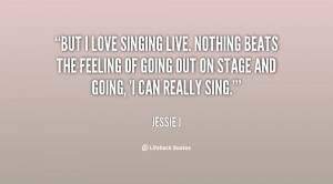 love singing