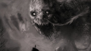 Creepy Monsters Wallpaper 1900x1080 Creepy, Monsters, Scary, Grayscale ...