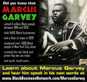 Marcus GarveyBlack Agenda, Black American, Marcus Garvey, American ...