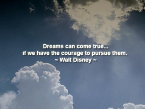 ... of your dreams. Live the life you have imagined. ~ Henry David Thoreau