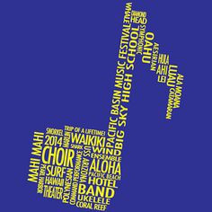 Big Sky High School band and choir group travel t-shirt for the ...