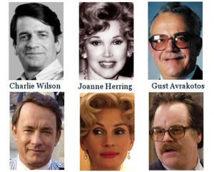 ... Seymour Hoffman, based on George Crile's book Charlie Wilson's War