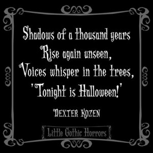 Little Gothic Horrors: Delightfully Dark Quotes