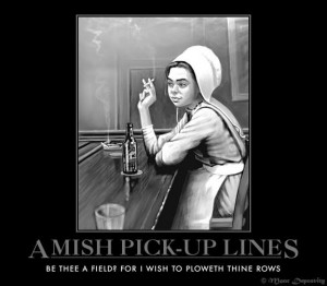 Amish Pick Up Line