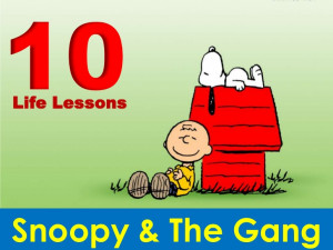 10 Life Lessons From Snoopy And The Peanuts Gang
