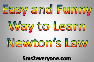 easy and funny way to learn newtons law story of newton s law a cow ...