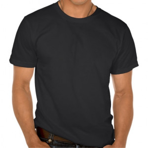 Plain Black Organic T-Shirt Men's T-shirt