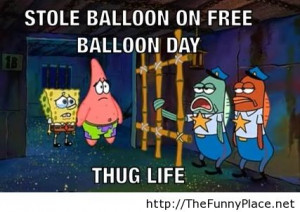 Thug Quotes For Girls Thug life with Spingebob and