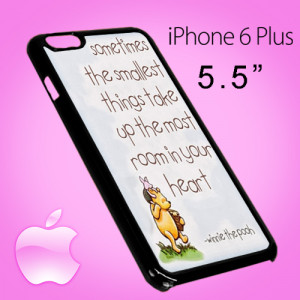 T0406 Winnie The Pooh quotes Iphone 6 Plus Case