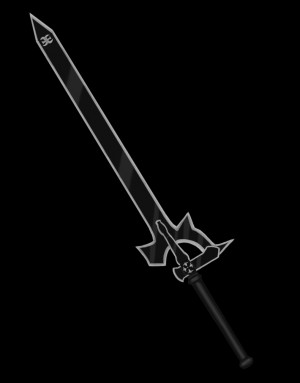Make Kirito's swords from Sword Art Online