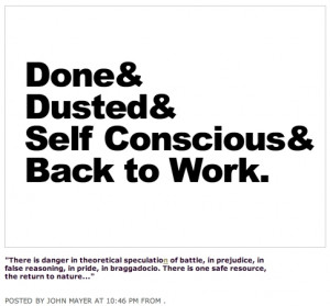 Feb 10, 2010 John Mayer's new interview from the. March 2010 issue of ...