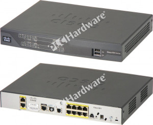 Cisco Cisco891 K9 Gigabit Secure Router 1 GE 1 FE 8 FE Switch