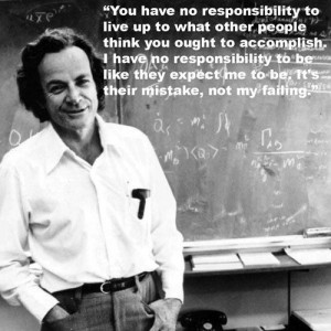Richard Feynman - Nobel Prize in Physics in 1965