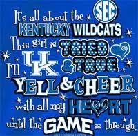GIRL!!Big Blue Nation! Win or Lose, die hard fan!!! Big Blue, Kentucky ...