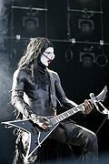 Guitarist Wes Borland is known for his visual performance style, and ...