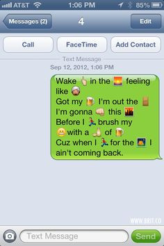 ... leave for the night I ain't coming back