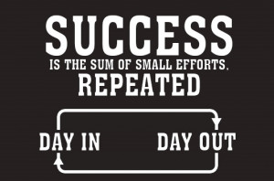 Efforts Repeated - Success Quote