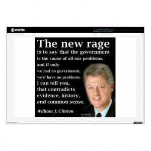 Bill Clinton No Government Quote Skin For 17