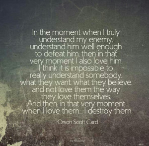 this, ladies and gentlemen, is what makes Ender Wiggin one of the ...