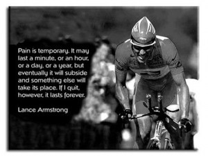 Details about PREMIUM CANVAS ART Lance Armstrong quote *MANY SIZES*