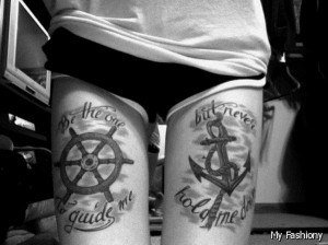Anchor Tattoos With Quotes For Girls 2015-2016
