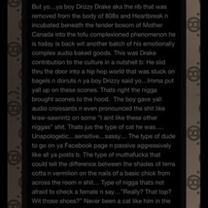 That review for the latest #Drake project/album/non-free mixtape is up ...