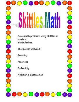 Skittles Math Activities!