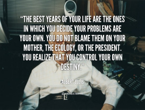 The trouble with not having a goal is that you can spend your life ...