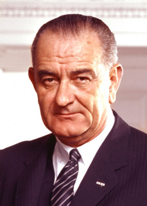 LBJ in 1965 - Great plans, great ideas - eclipsed by Vietnam )