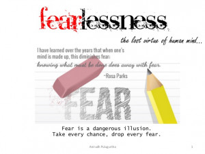 Quotes About Being Fearless