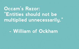 Quotable Maths: William of Ockham