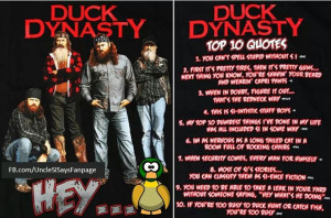 Funny duck dynasty quotes