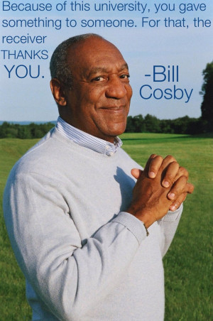 Bill Cosby, Spring 2013 Commencement speaker