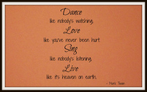 Love Dance Quotes I love quotes, so it's hard to