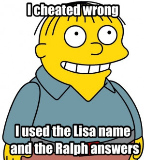 Ralph Wiggum quotes?