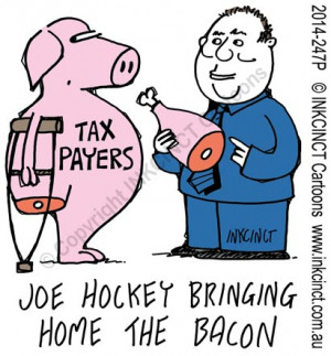 ... the-bacon-AUSTRALIA-LIBERAL-FEDERAL-BUDGET-TAXPAYERS-BUDGET-CUTS-.jpg