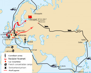 World War 1 Western Front Map