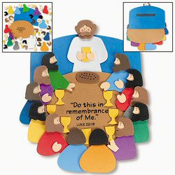 Last Supper Bible Craft Kit - Sunday School 12 Pack Discounts Apply !