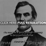 lincoln quotes sayings liar quote wisdom famous abraham lincoln quote ...
