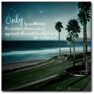 Weathering the storm