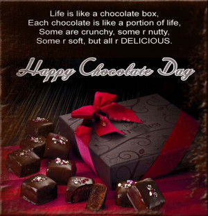 Awesome Lovely Romantic Delicious Happy Chocolate Day 2014 SMS, Quotes ...