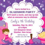 Birthday Party Invitation Quotes