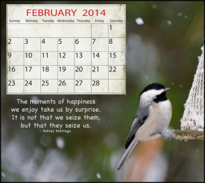 February Quotes For Calendars Here is a free february 2014