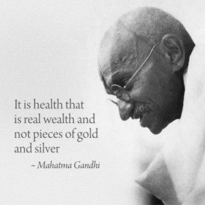 Gandhi love.