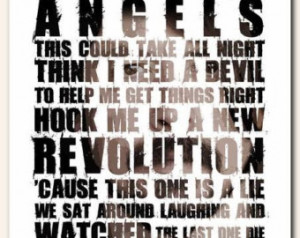 FOO FIGHTERS Learn To Fly - typog raphy song lyric unframed poster art ...