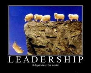 ... Funny: Project Management Leadership – It Depends On The Leader