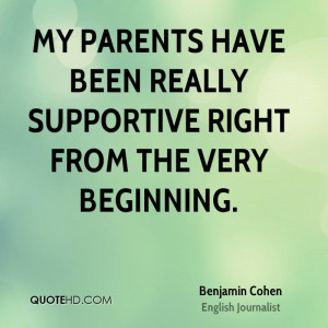 Supportive Parent Quotes