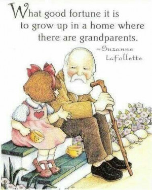 My daughter is so lucky to have her Grandparents..
